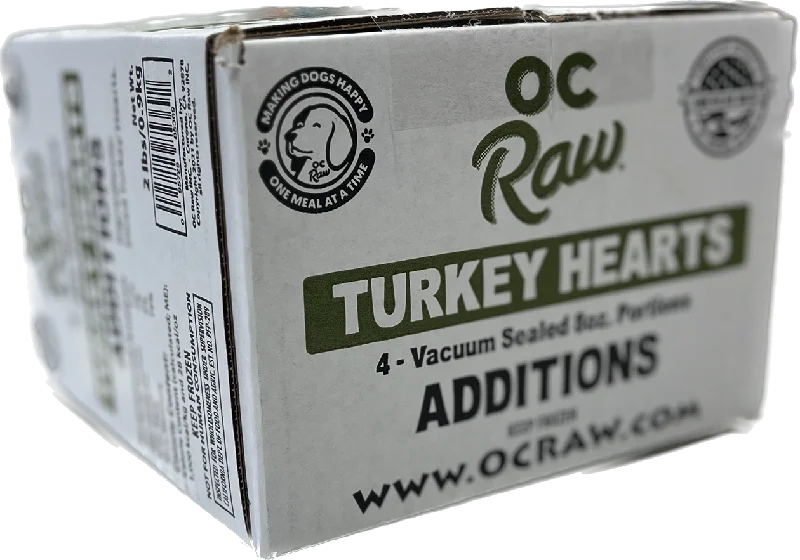 - Teething and chewing toys for puppiesOC Raw Dog Turkey Hearts Additions