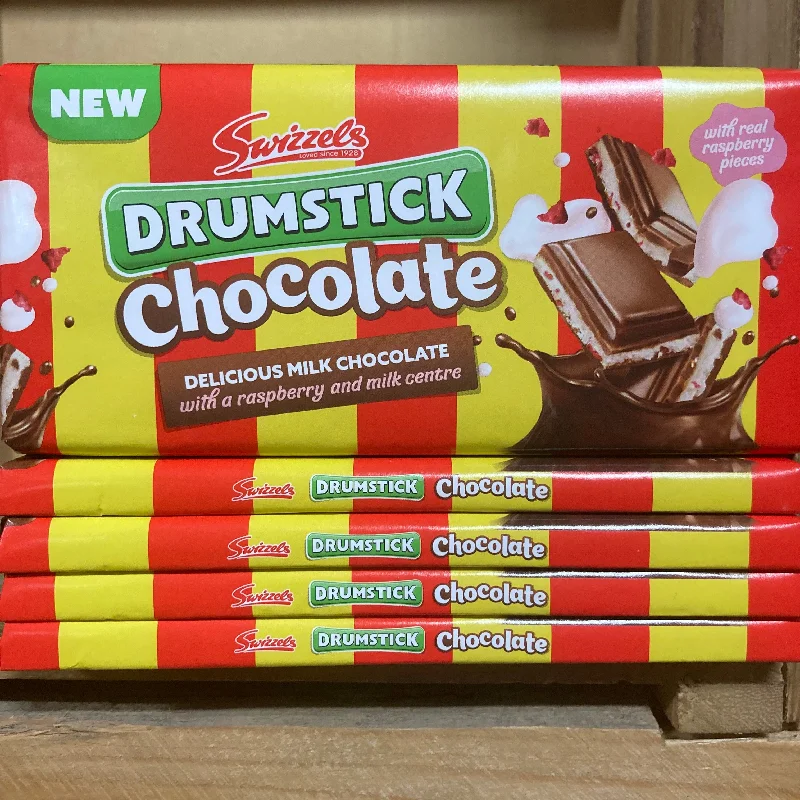 - Air box TSA certified check-in1/2 Kilo of Swizzels Drumstick Milk Chocolate Bars (5x100g)