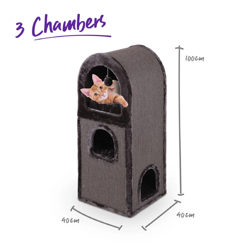    - Cat food discounts and promotions  Kazoo 3 Chambers Cat Den Charcoal