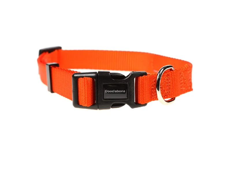  -Anti-slip claw protection raincoat FOR dogsDoodlebone Tangerine Orange Dog Collar