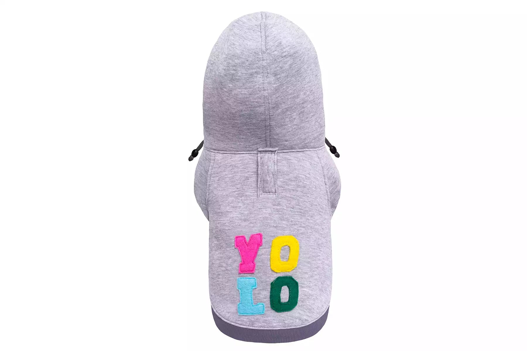 - Cat hair ball removal and hair removal creamBowl and Bone Yolo Grey Dog Hoodie