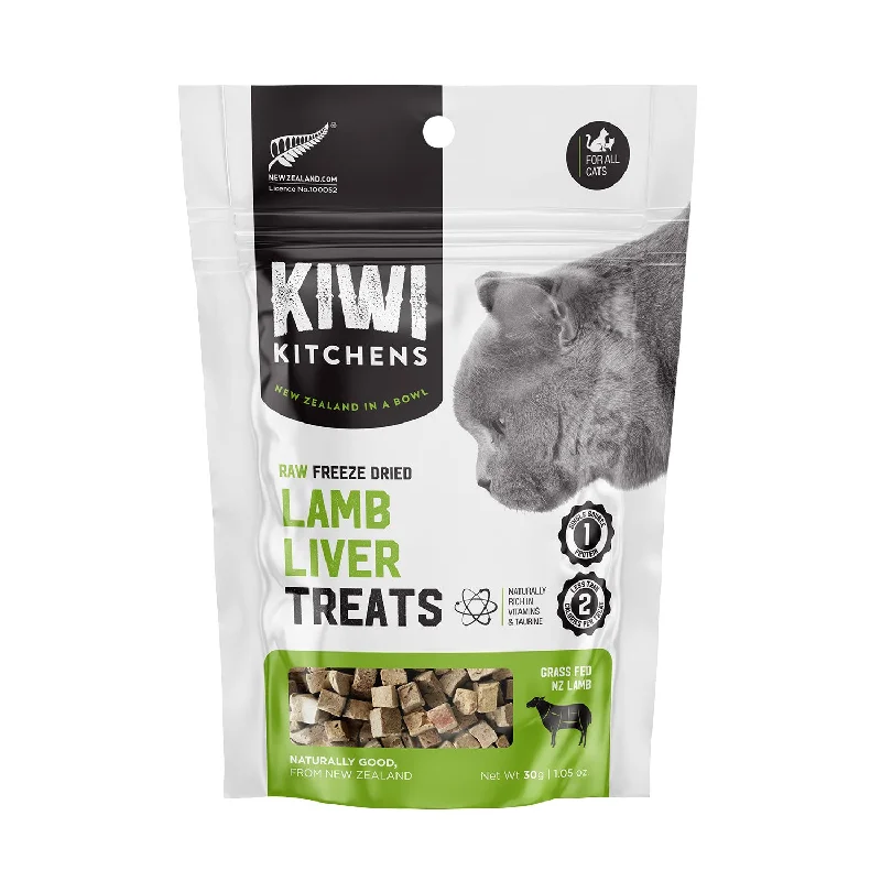   - Senior cat food  Kiwi Kitchens Raw Freeze Dried Lamb Liver Cat Treats 30g