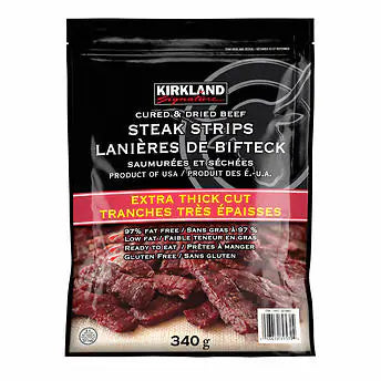 - Pet stroller can be taken on the planeKirkland Signature Extra Thick Steak Strips
