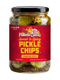 - Pet vitamin complex nutrition tabletsFamous Dave's Sweet & Spicy Pickle Chips