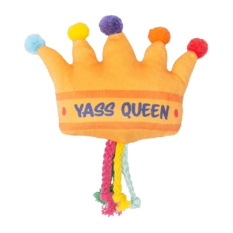- Natural rubber pet toysFuzzYard Yass Queen Crown Rope Cat Toy