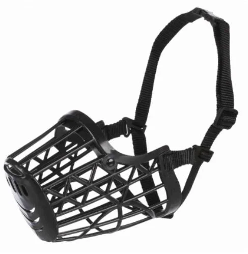 Pet ProductsMuzzle, Plastic M 22cm, Black