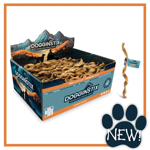 - Teething and chewing toys for puppiesDogginstix Lamb Collagen Twist Dog Treats