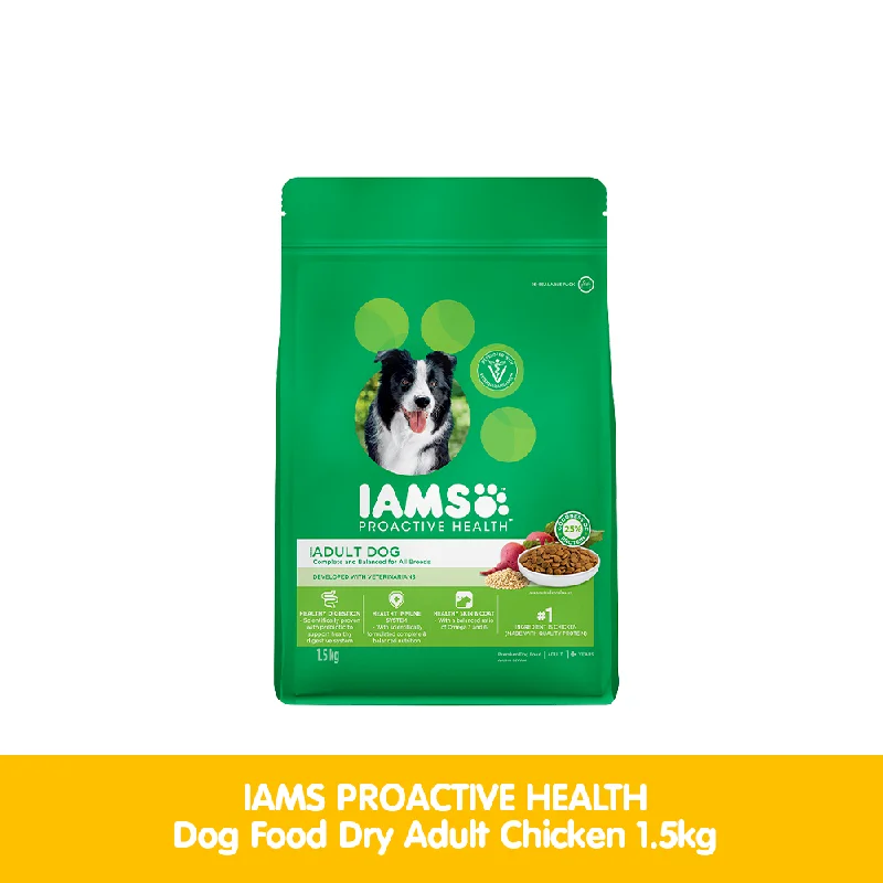- Special food for senior dogsIAMS Proactive Health Dog Food Dry Adult Chicken 1.5kg - Special food for senior dogsIAMS Proactive Health Dog Food Dry Adult Chicken 1.5kg