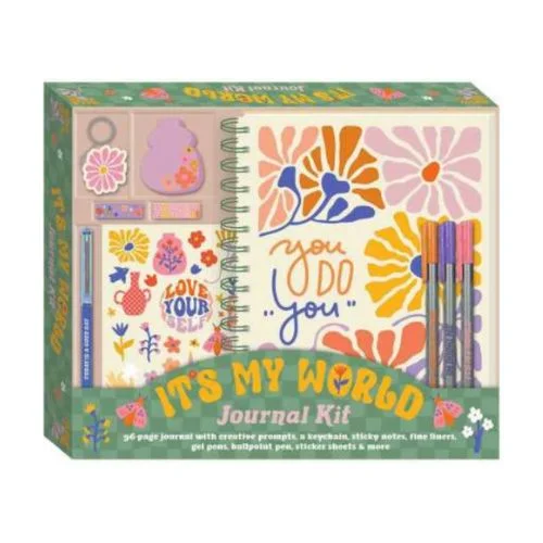 - Air box TSA certified check-inIts My World Journal Kit