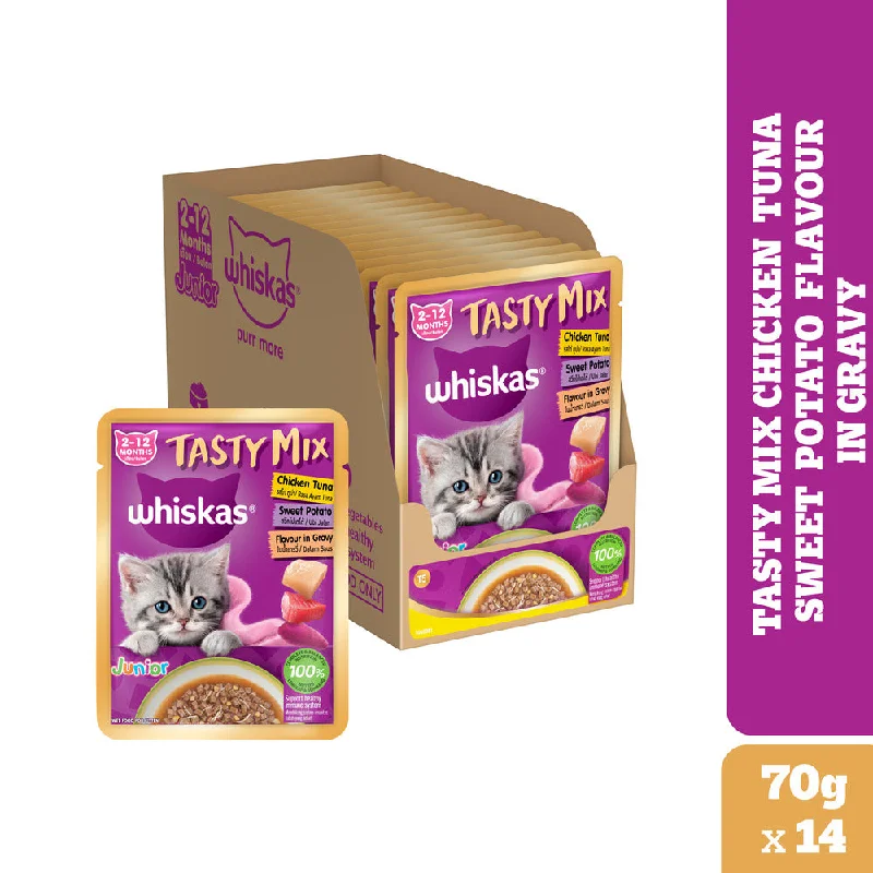 - Automatic induction pet water dispenserWhiskas Tasty Mix Chicken Tuna with Sweet Potato Kitten Cat Wet Food