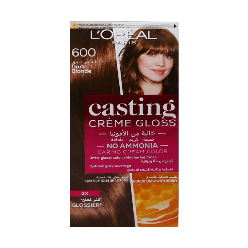 - Foldable and portable cat bagLOREAL CASTING CREME GLOSS DARK BLONDE 600 PC