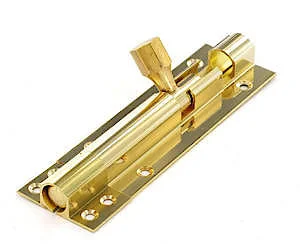 - Winter dog thick down jacketBrass doorbolt hvy 1½"wide100mm