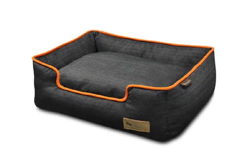 - Pet monitor with cameraUrban Denim Lounge Dog Bed by P.L.A.Y
