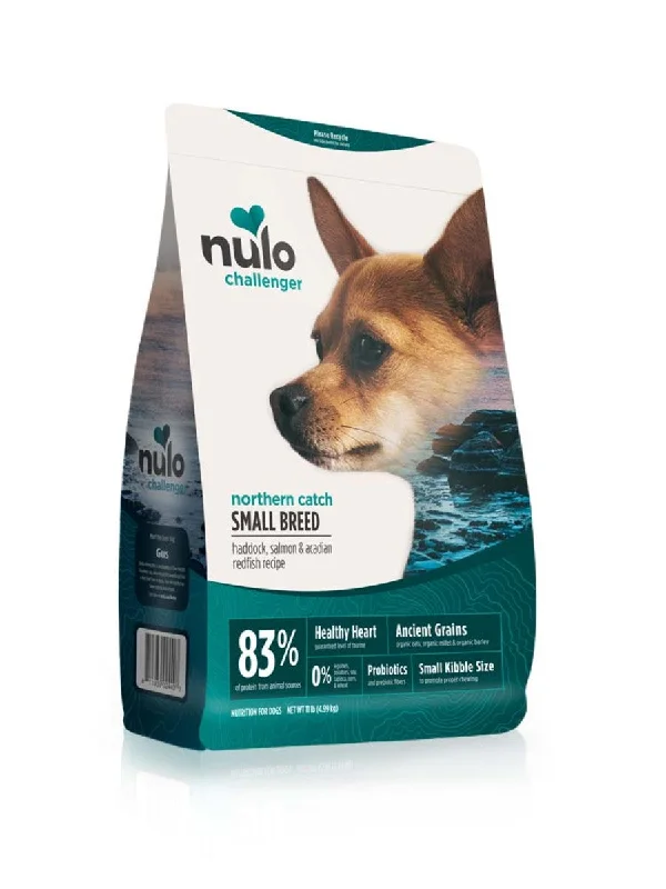    - Senior cat food  Nulo Challenger Small Breed Dry Dog Food Northern Catch Haddock Salmon & Redfish