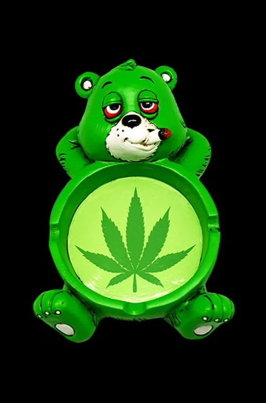 - Cat hair ball removal and hair removal creamStoner Bear Polyresin Ashtray