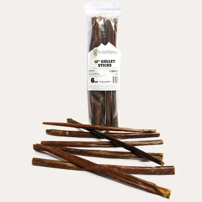  -Splash-proof food bowl AND Anti-choking slow food bowlNatural Dog 12in Gullet Stick 6oz