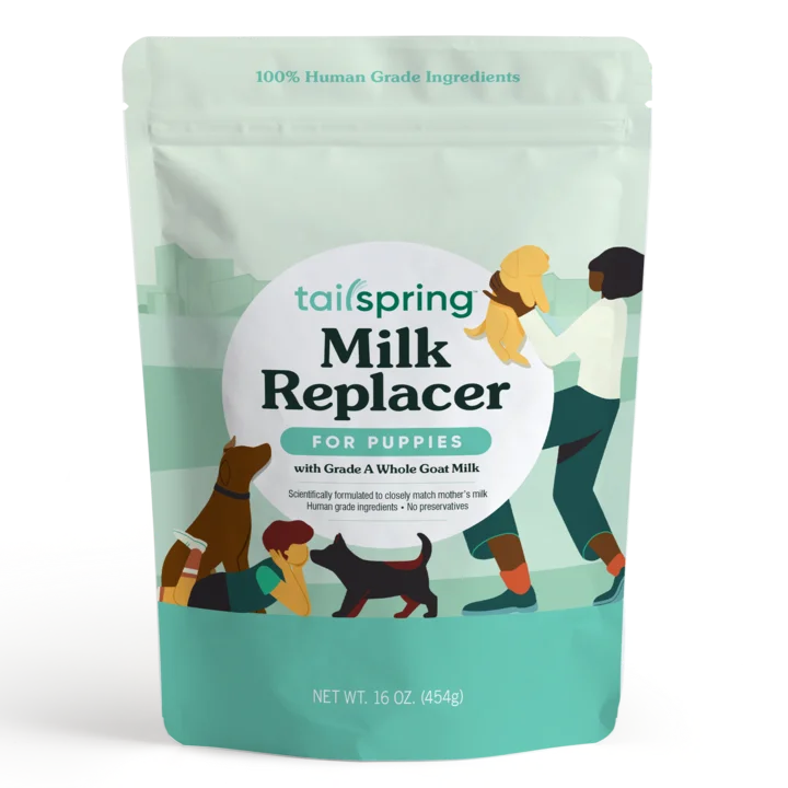 - Dog disposable foam shower gelTailspring Puppy Powder Milk Replacer 16oz