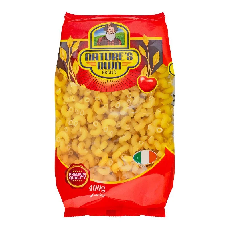 - Summer pet ice matNATURES ELBOW TWISTED PASTA 400 GM