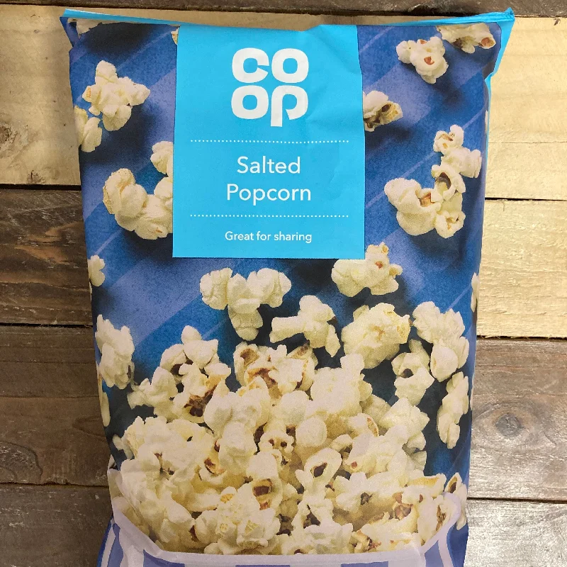 - Pet monitor with camera4x Co-Op Salted Popcorn Bags (4x100g)