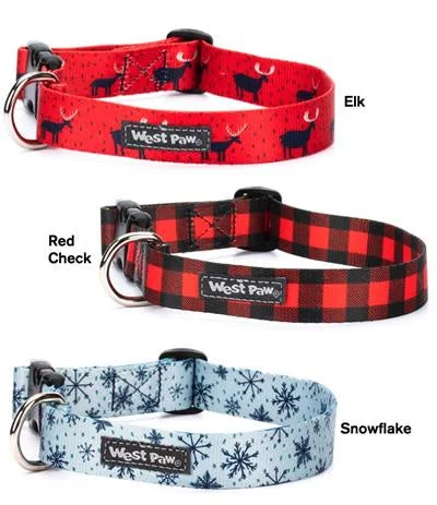 - Winter dog thick down jacketWest Paw Holiday Collar Elk*
