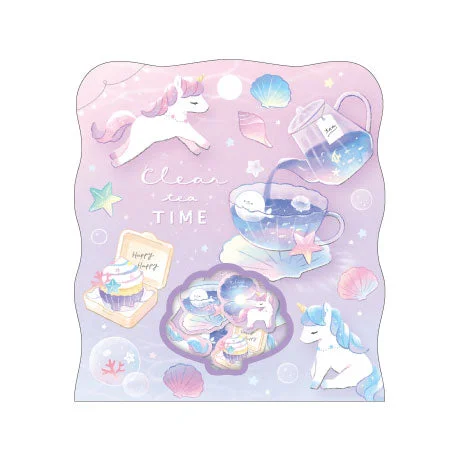 - Degradable pet feces bagKamio Clear Tea Time Sticker Flakes 21pcs