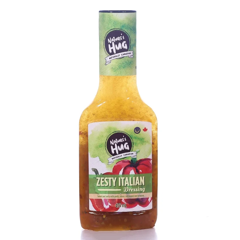 - Degradable pet feces bagN HUG DRESSING ZESTY ITALIAN 475 ML