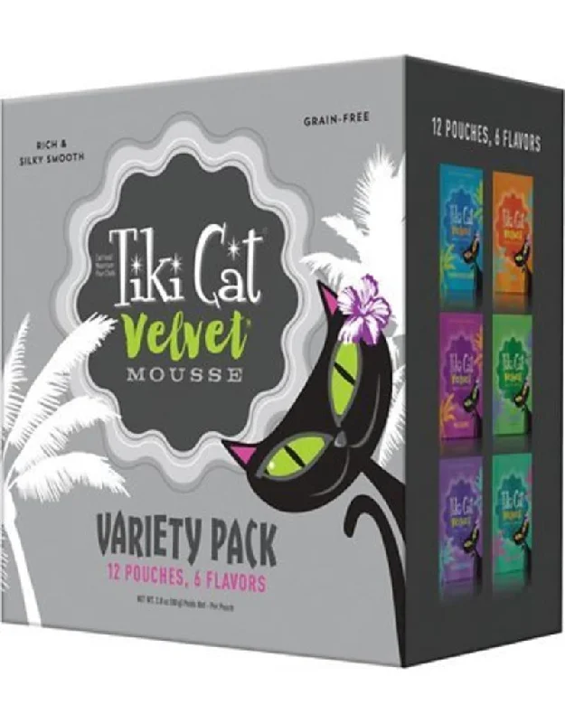 - Winter dog thick down jacketTiki Cat Velvet Mousse PCH Variety Pack 12ct 2.8z
