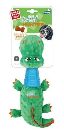 -Splash-proof food bowl AND Anti-choking slow food bowlGiGwi Crocodile Plush Dog Toy with Neck -Splash-proof food bowl AND Anti-choking slow food bowlGiGwi Crocodile Plush Dog Toy with Neck