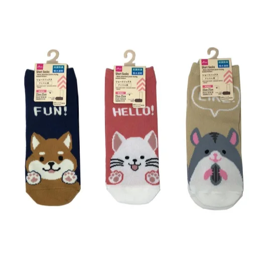 - Cat anti-jump window safety netShort Socks Water Absorbent Quick-Drying  Animal Pattern
