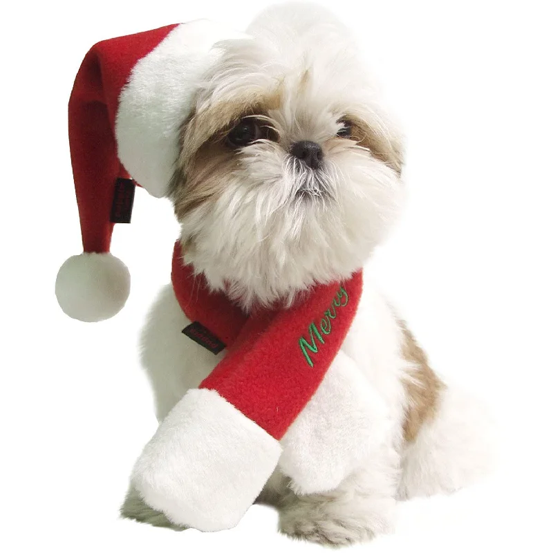 - Precautions for using pet toysPuppia - Christmas Dog Scarf