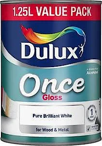 - Pet electric nail grinder silent modelDulux Once Gloss Paint For Wood And Metal - Pure Brilliant White 1.2 5 Litres - Pet electric nail grinder silent modelDulux Once Gloss Paint For Wood And Metal - Pure Brilliant White 1.2 5 Litres