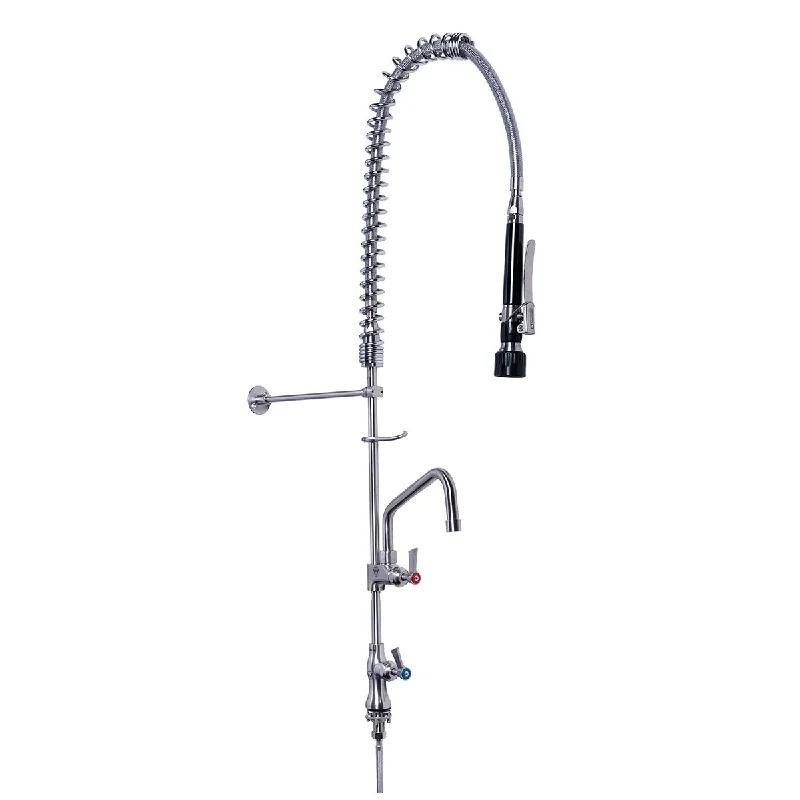 Pet Products3Monkeez Stainless Steel Single Hob Mount Pre-Rinse with 6" Pot Filler