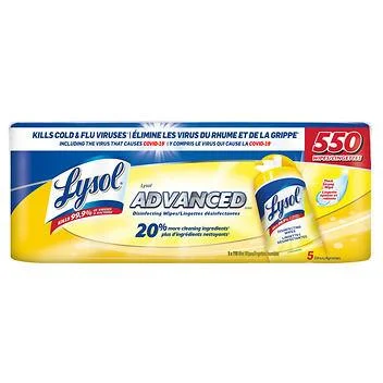 - Pet monitor with cameraLysol Advanced Disinfecting Wipes, 550-count