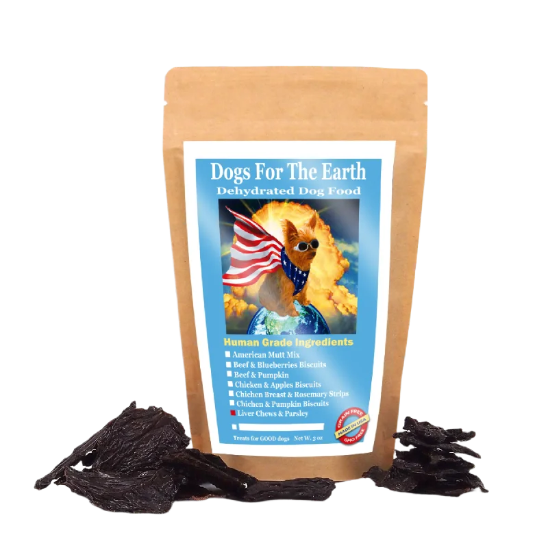 - Food for picky dogsLiver Chews and Parsley Original Dehydrated Dog Treats