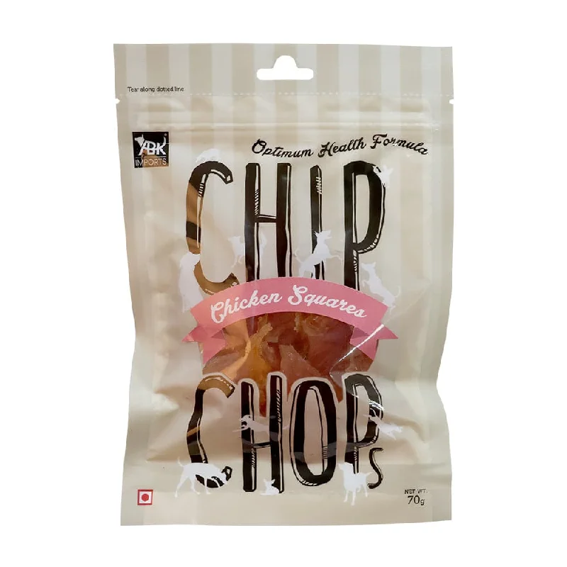 - ​​Christmas pet Christmas clothingChip Chops Chicken Squares Dog Treats (70g) Special Offer