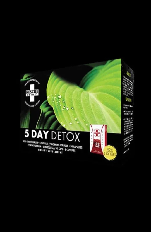 - Rabbit grass rack to prevent waste food boxRescue Detox - 5 Day Detox Kit