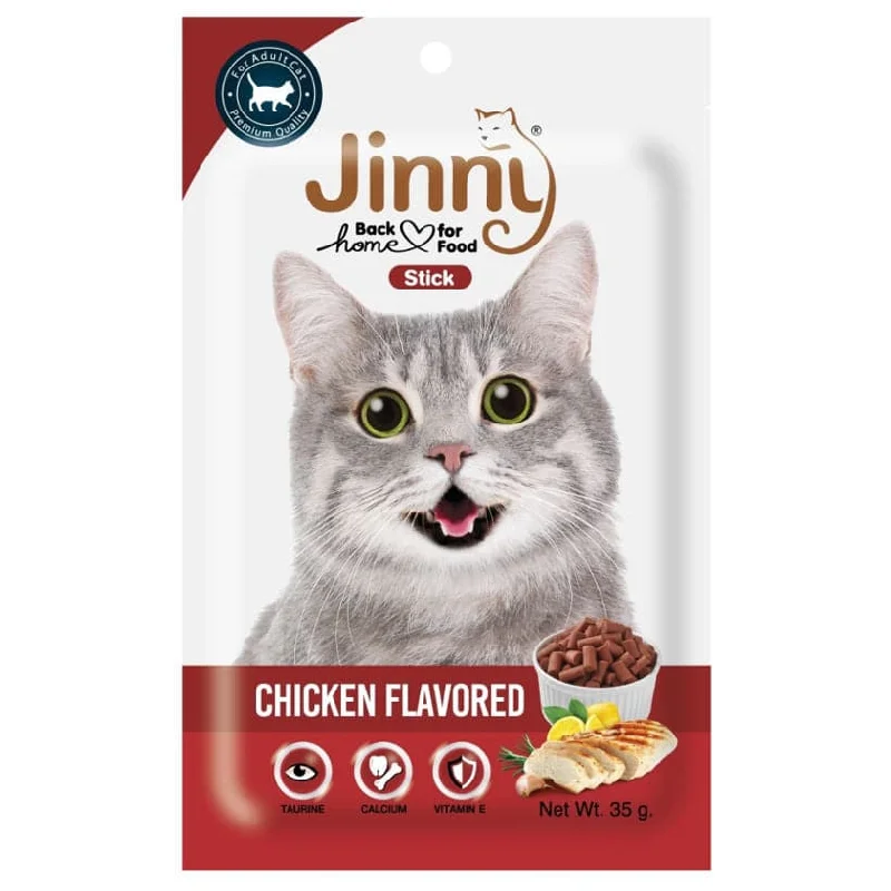 - Smart cat litter box with automatic cleaningJinny Chicken Cat Treat