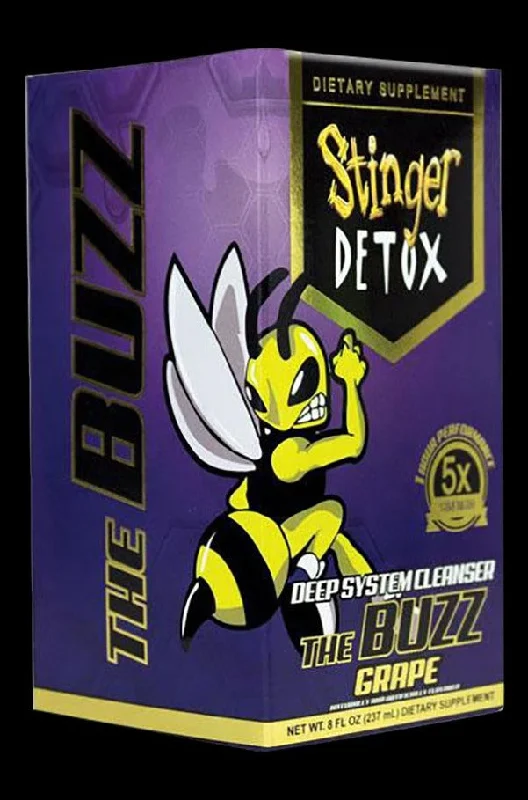  -Anti-scratch scratching board AND cat bed in oneStinger The Buzz 5X Strength Detox