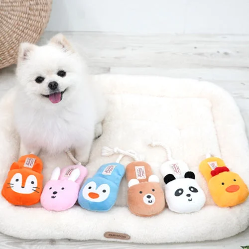 - Pet monitor with cameraAnimal Slipper Toy