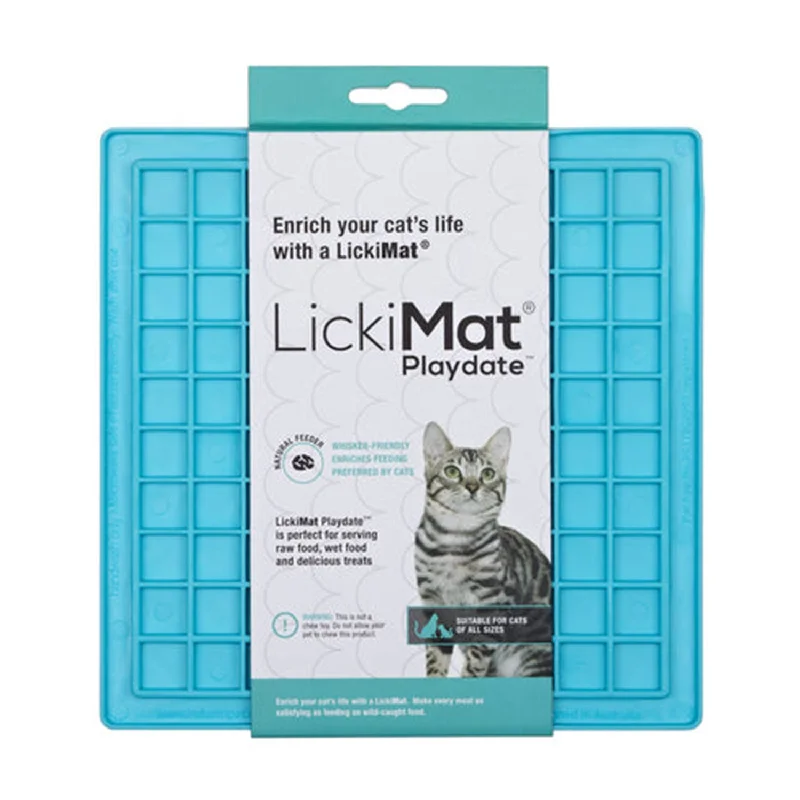    - Cat food for dental health  LickiMat Classic Playdate for Cats