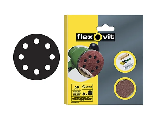 - Dog disposable foam shower gelFlexovit Hook & Loop Sanding Disc 125mm Coarse 50G Pack 6 - Dog disposable foam shower gelFlexovit Hook & Loop Sanding Disc 125mm Coarse 50G Pack 6