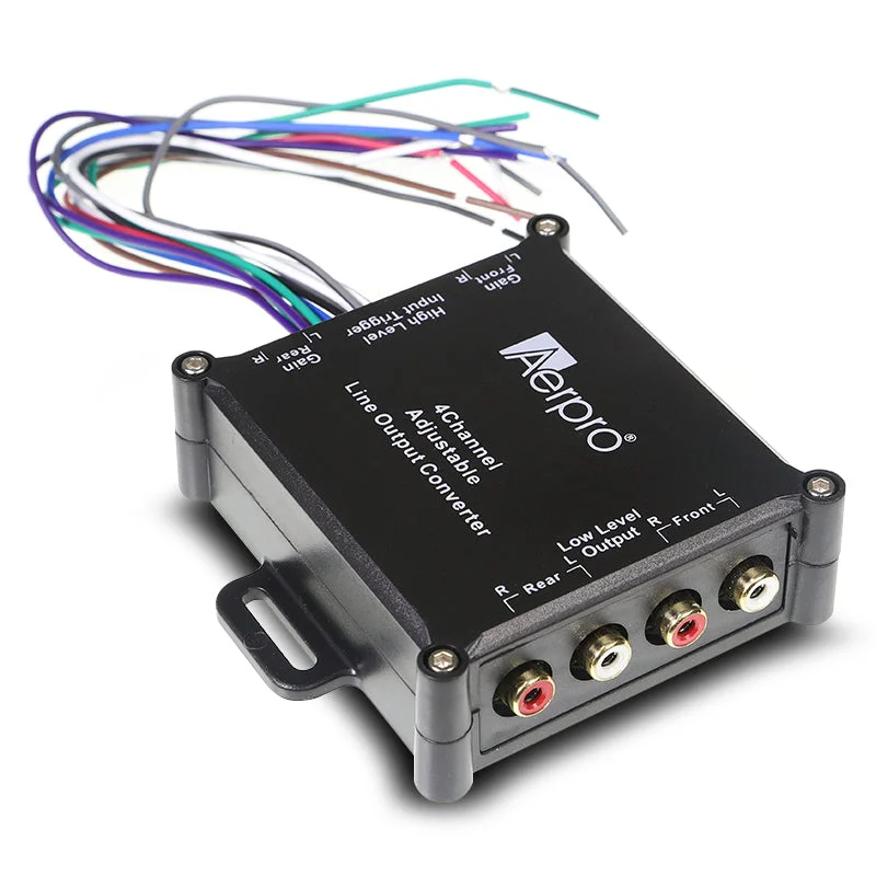 - Car dog seat beltAerpro AP3044A 4-Channel Line Output Converter