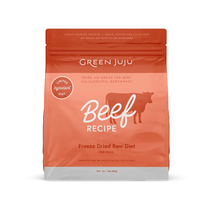  -Anti-scratch scratching board AND cat bed in oneGreen Juju Freeze Dried Raw Beef for Dogs (14 oz)
