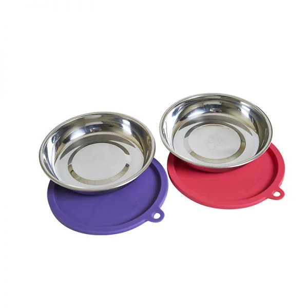 - Teething and chewing toys for puppiesMessy Cats 4pc Bowls with Covers