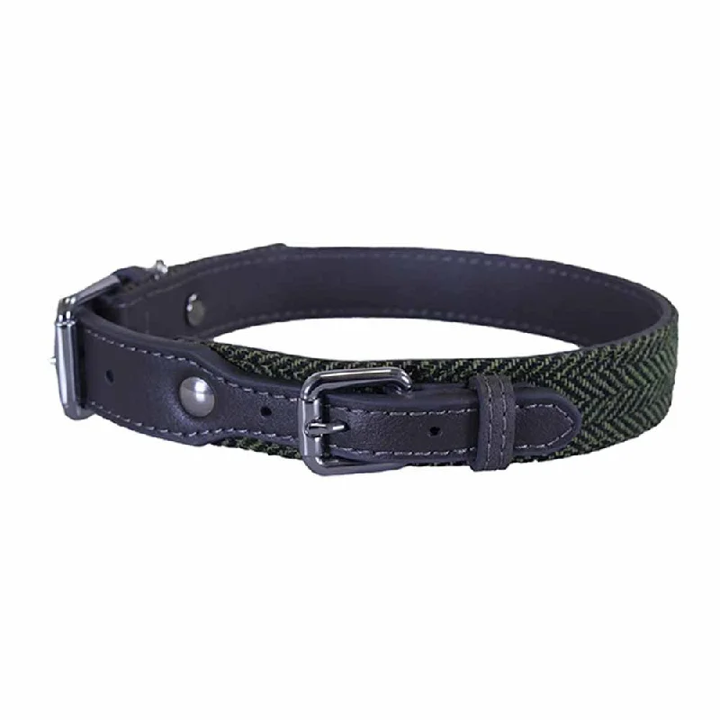 - Climbing pet constant temperature heating padLuxury Leather Collar Forest Herringbone/Grey 20 - 24 " - Climbing pet constant temperature heating padLuxury Leather Collar Forest Herringbone/Grey 20 - 24 "