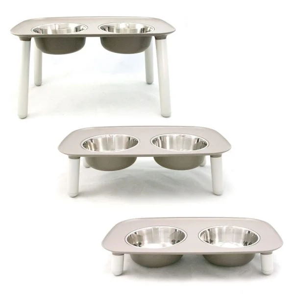 - Air box TSA certified check-inMessy Mutts Double Elevated Feeder Stainless