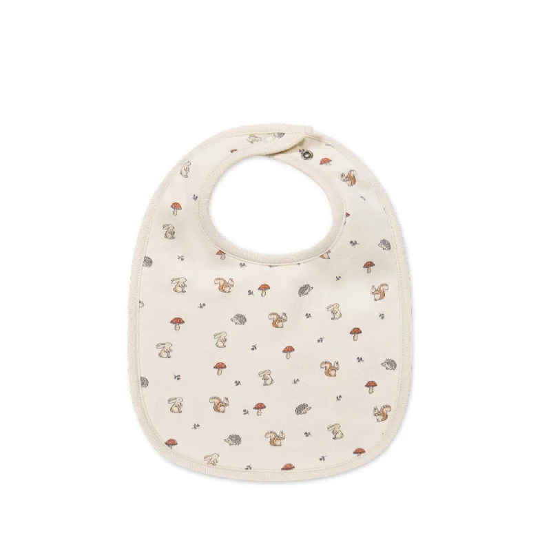 - Pet stroller can be taken on the planeOrganic Cotton Bib | Woodland Friends