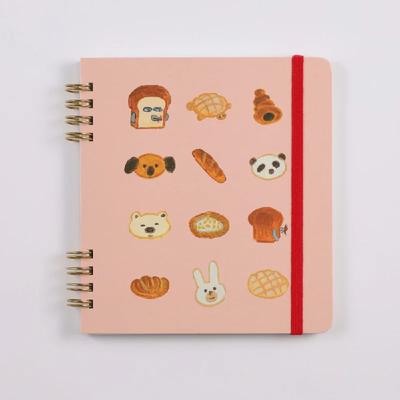 - Dog anti-slip matOverglad Green Flash 70 Sheets Lots of Breads Bread Thief 5mm Grid Spiral Graph Ruled Notebook