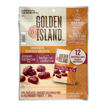 - Dog anti-slip matGolden Island Korean BBQ Pork Snack Bites, 12 × 42 g