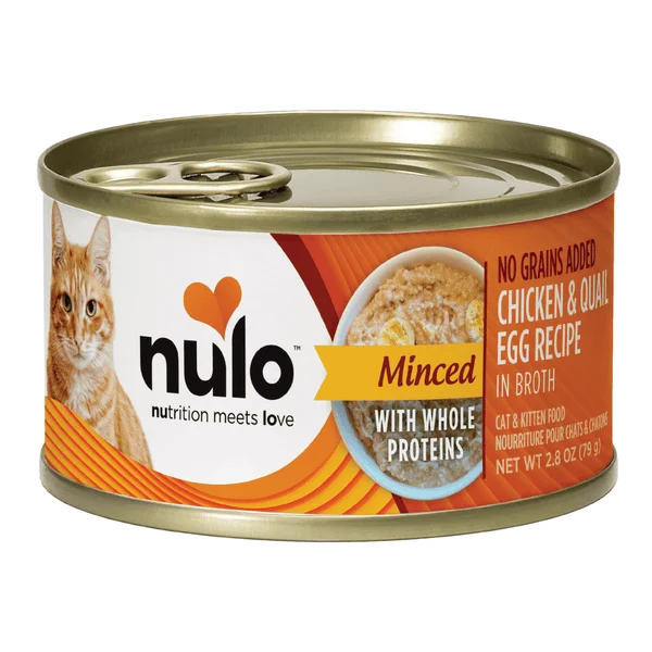 - Remote interactive pet feederNulo Cat & Kitten Minced Chicken with Whole Quail Egg Recipe